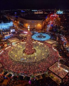 Kyiv last year during the Christmas