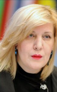 CoE Commissioner of Human Rights,  Dunja Mijatović