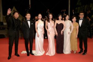 The cast of 'Cobweb' at Cannes 2023