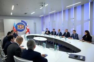 Georgia: Economy Minister Levan Davitashvili meets his Azerbaijani counterpart Mikayil Jabbarov