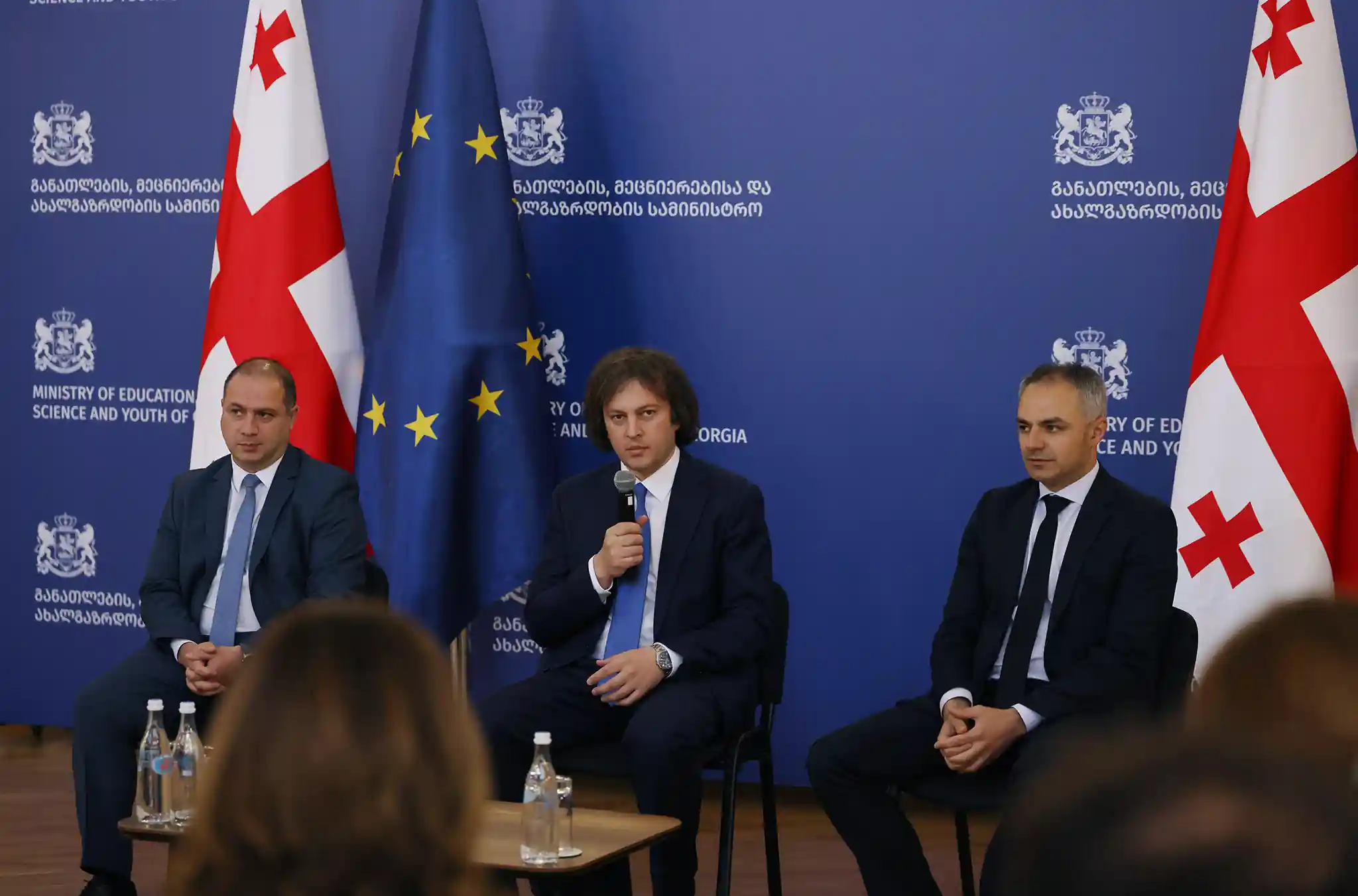 Georgian PM introduces Givi Mikanadze as New Education Minister