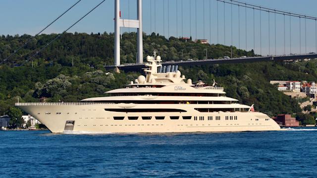Spain seizes Russian oligarch's $140M superyacht in Barcelona