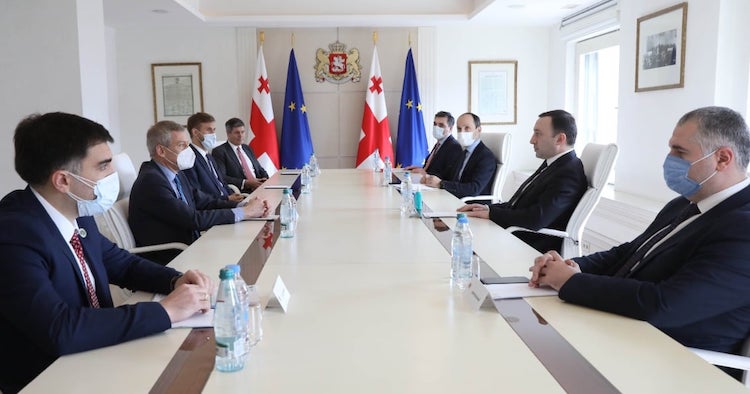 Georgian PM discusses Pension Fund legislative initiatives with Investment Board members