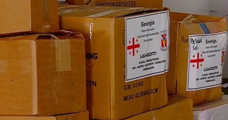Samegrelo-Zemo Svaneti region of Georgia sends over 10 tons of humanitarian aid to Ukraine