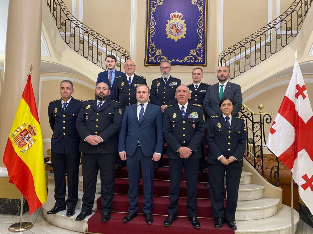Interior Ministry of Georgia and Spain discuss police attaches, law enforcement cooperation