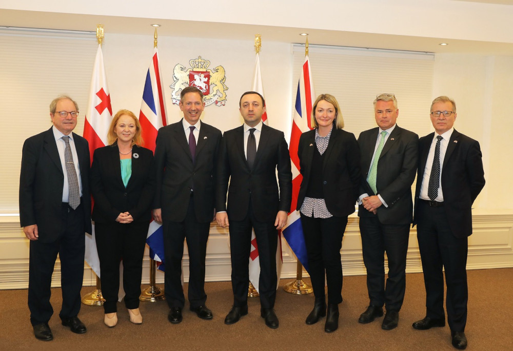 Prime Minister of Georgia meets a delegation of the UK Parliament