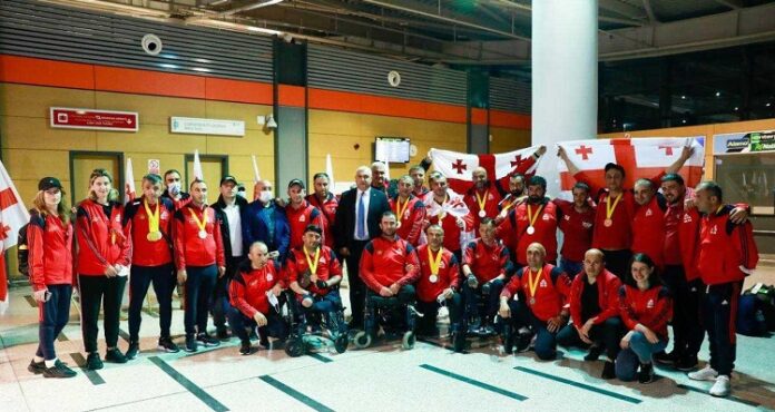Georgian team returns home with 6 medals from Invictus Games