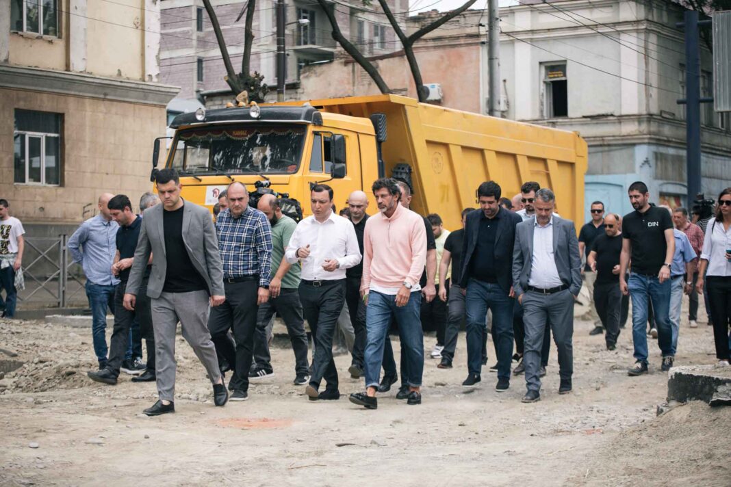Georgia: Rehabilitation of first stage of Queen Ketevan Avenue is completed