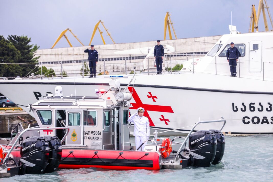 Georgia: 4 patrol boats handed over to Border Police Coast Guard with support of EU and IOM
