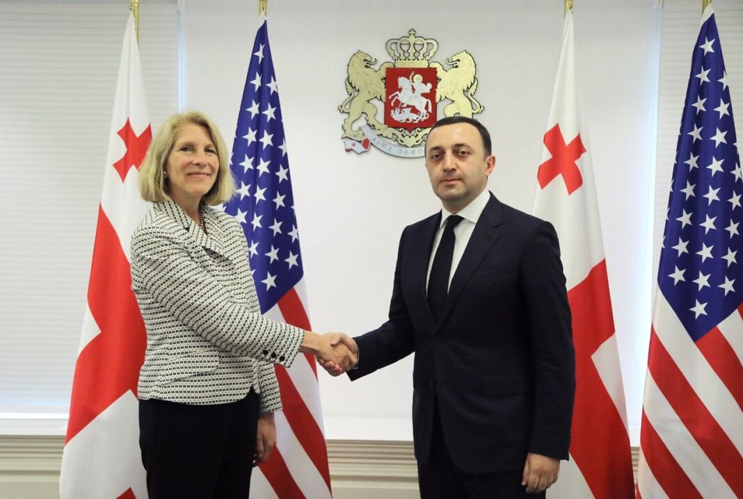 PM Irakli Garibashvili meets US Assistant Secretary of State for European and Eurasian Affairs Karen Donfried