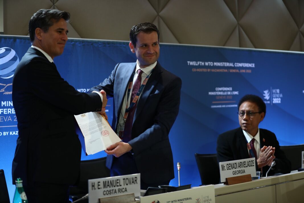 Genadi Arveladze participates in Twelfth WTO Ministerial Conference