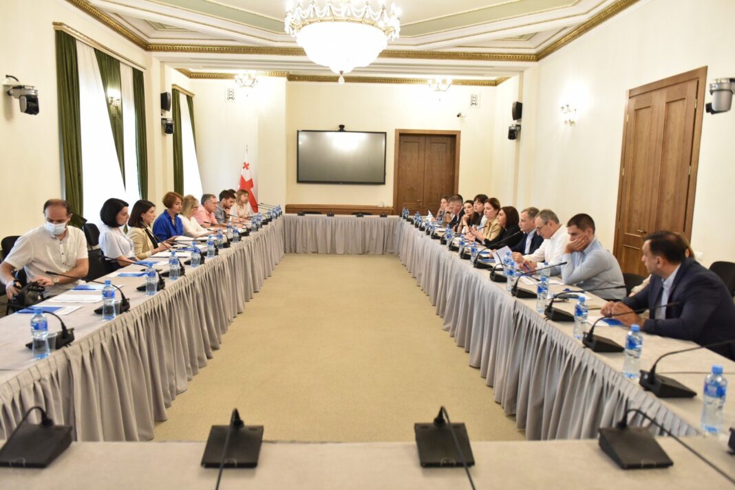 Georgia: Members of Parliamentary opposition meets Reps of NGOs