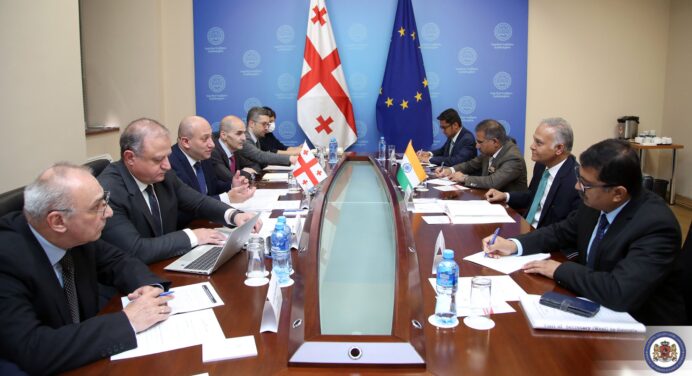 A delegation of the Ministry of Foreign Affairs of India visited Georgia