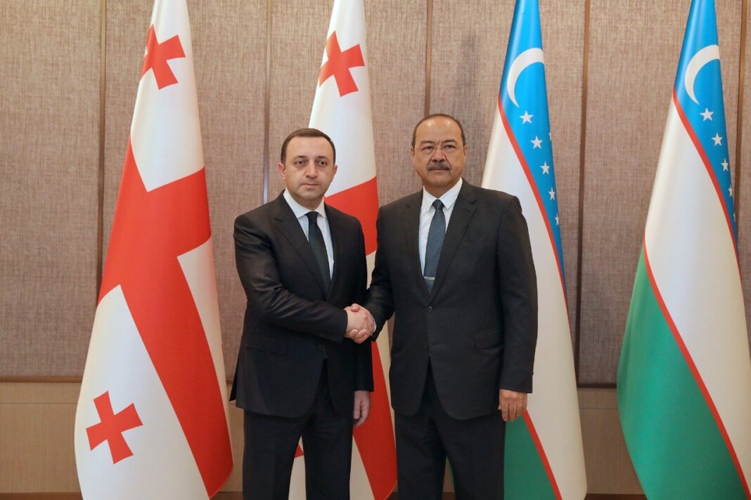 PM Irakli Garibashvili meets Uzbekistan's PM