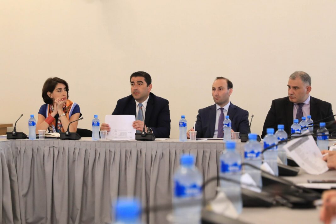 Shalva Papuashvili meets Reps of Civil Sector regarding recommendations of European Commission