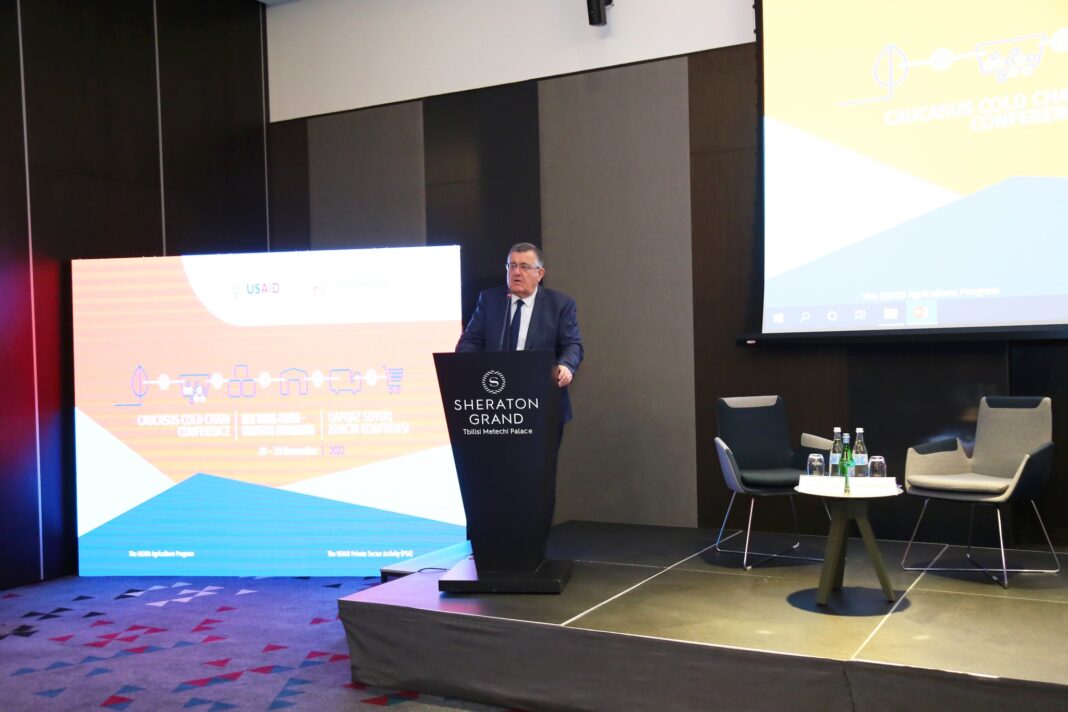 Georgia: Giorgi Khanishvili thanks US govt for organizing 'Cold-Chain Management' conference