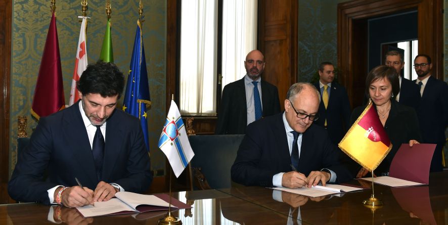 Georgia-Rome sign MoU to promote friendly relations
