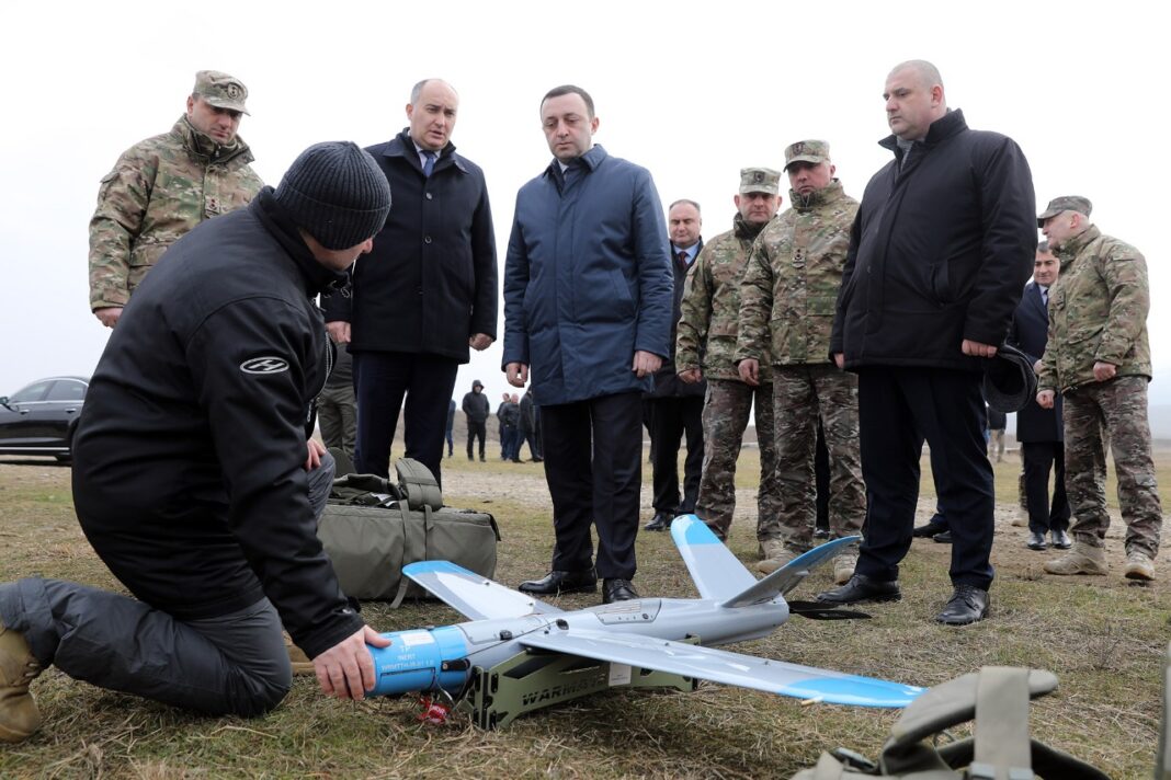 Georgia: PM Garibashvili attends Georgian-Polish co.'s test show of unmanned aircrafts