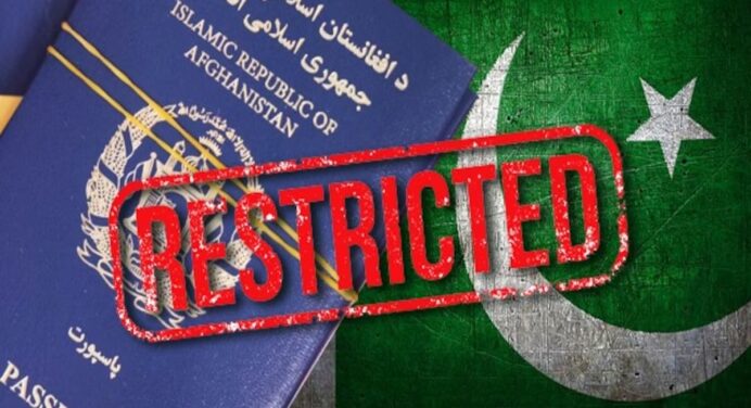 Pakistan Embassies stop issuing visa to Afghans