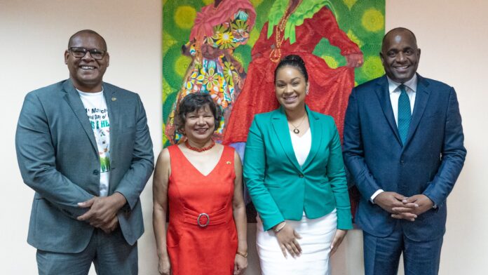 Dominica: PM Roosevelt Skerrit hosts Canadian High Commissioner Lilian Chatterjee