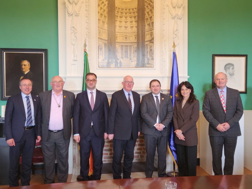 Georgian Parliament delegation officially visits Ireland