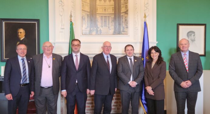 Georgian Parliament delegation officially visits Ireland