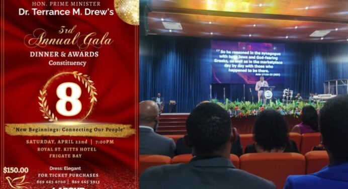 St Kitts and Nevis: PM Terrance Drew expresses gratitude to awardees at 3rd annual Gala Dinner & Awards