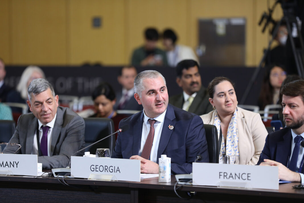 FM Lasha Khutsishvili highlights Georgia's economic strength at ADB Annual Meeting