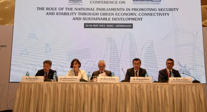 Georgia: Maka Botchorishvili attends Parliamentary conference on Green economy in Baku