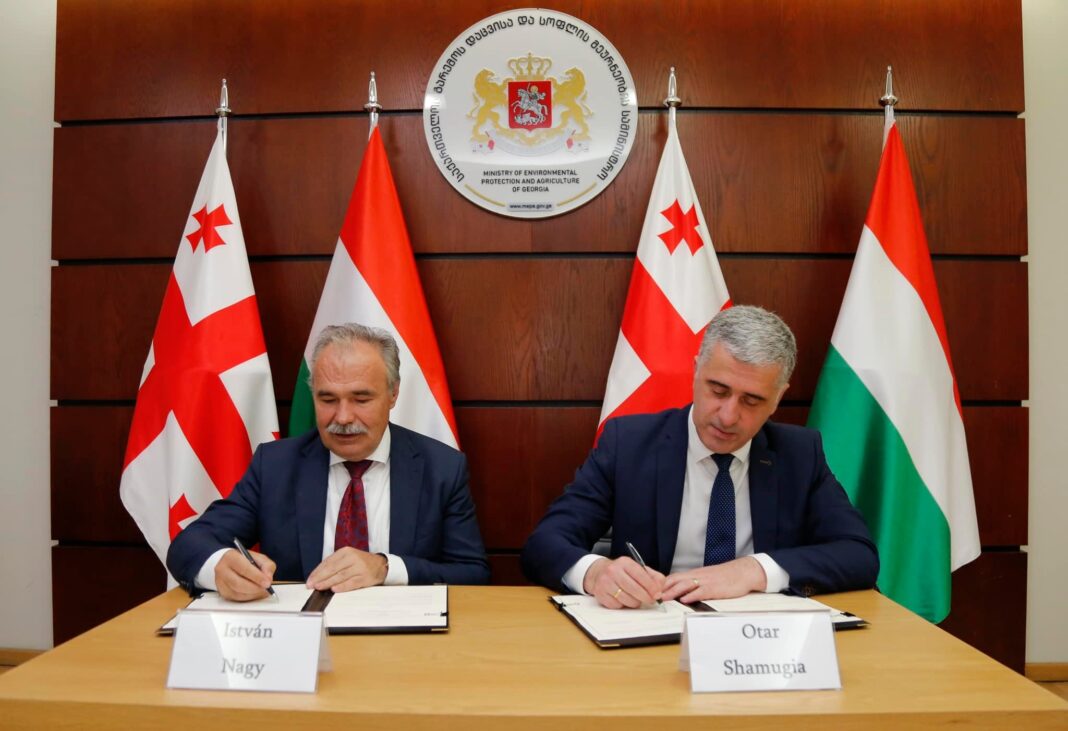 Georgia, Hungary Agriculture Ministry sign MoC to promote agro-food trade