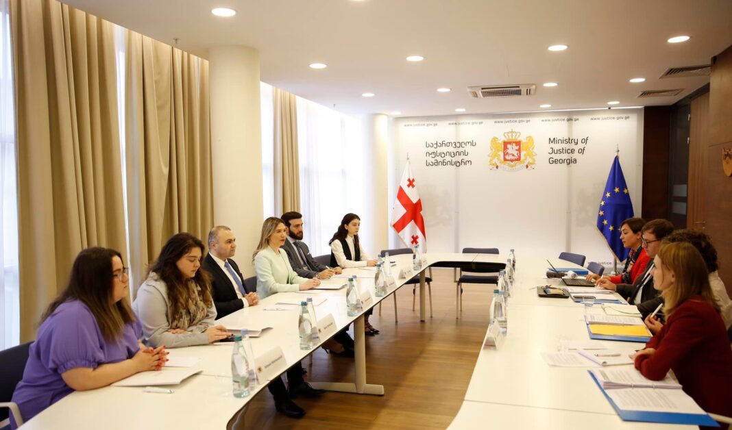 European Court of Human Rights Enforcement Department meets Georgian Ministry of Justice