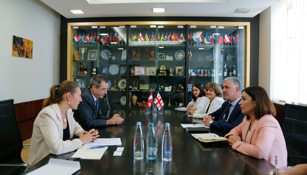 Georgia: Agriculture Minister Otar Shamugia meets Austrian Ambassador Thomas Mühlmann