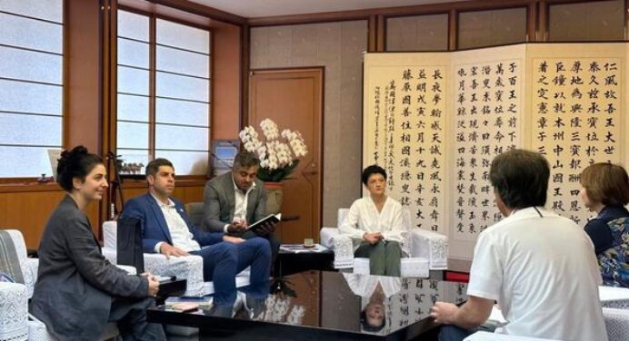 Thea Tsulukiani host critical meetings in Japan