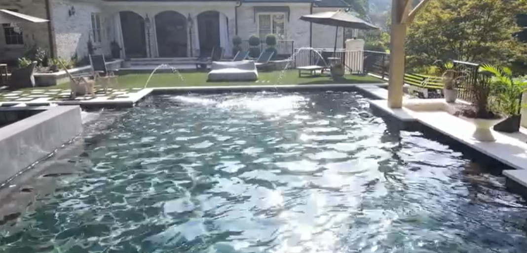 Discover Ultimate Luxury: Tour Custom Swimming Pool and Outdoor Living Oasis