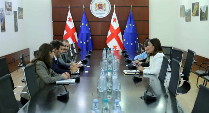 Nino Tandilashvili met EBRD Regional Director in South Caucasus