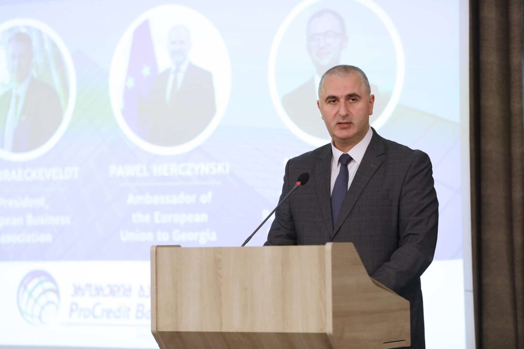 Georgia Finance Minister speaks at 