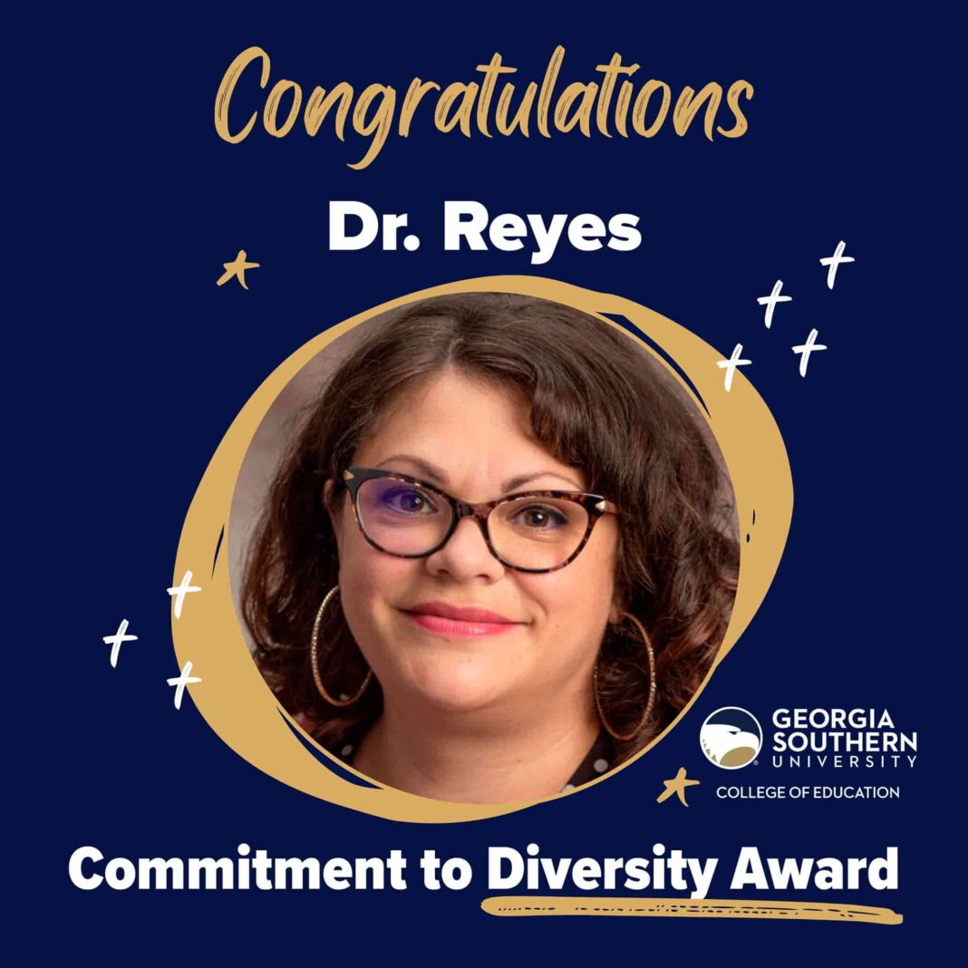 Georgia: Dr. Alex Reyes wins Commitment to Diversity Award