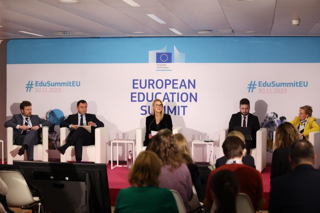 Georgia: Edu. Minister attends 6th Summit of European Education credit:facebook/Giorgi Amilakhvari