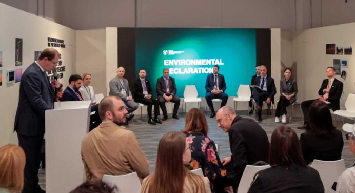 UAE: Otar Shamugia attends the Environmental Minister’s Meeting at Dubai