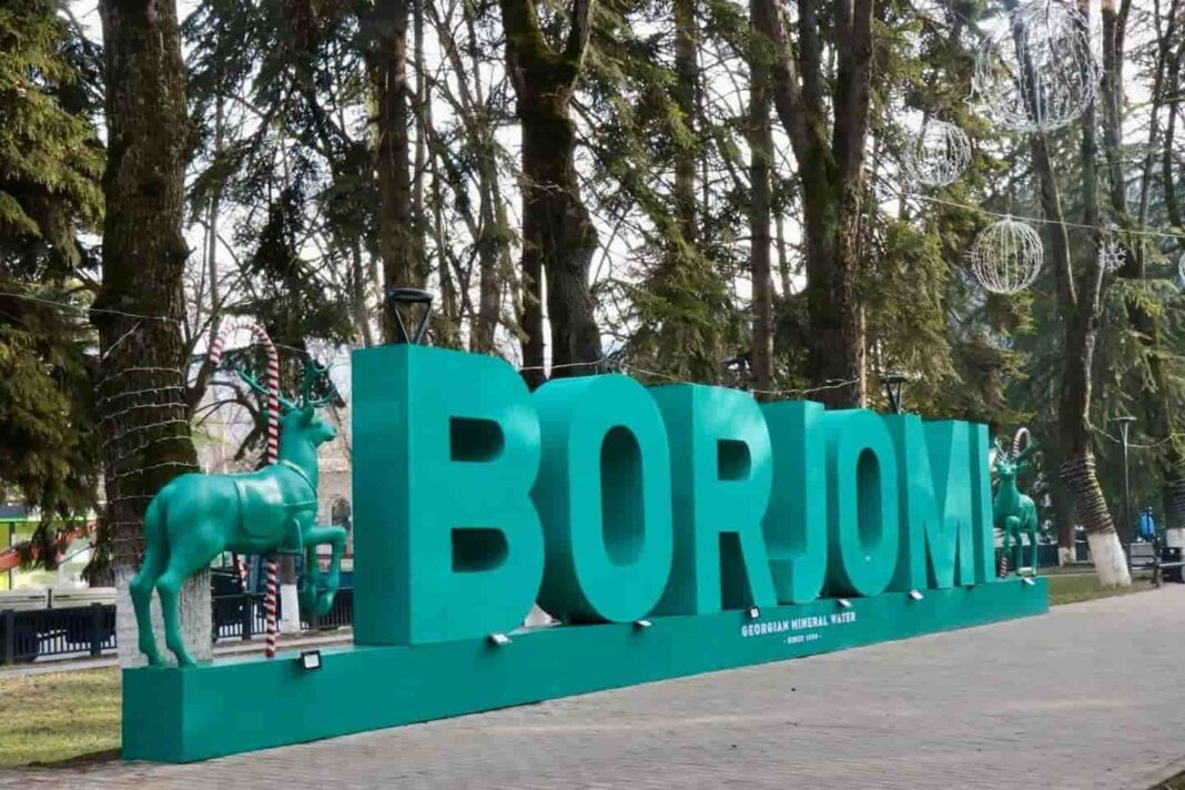 Borjomi is all set to welcome new year in its own way credit:facebook/borjomi city hall