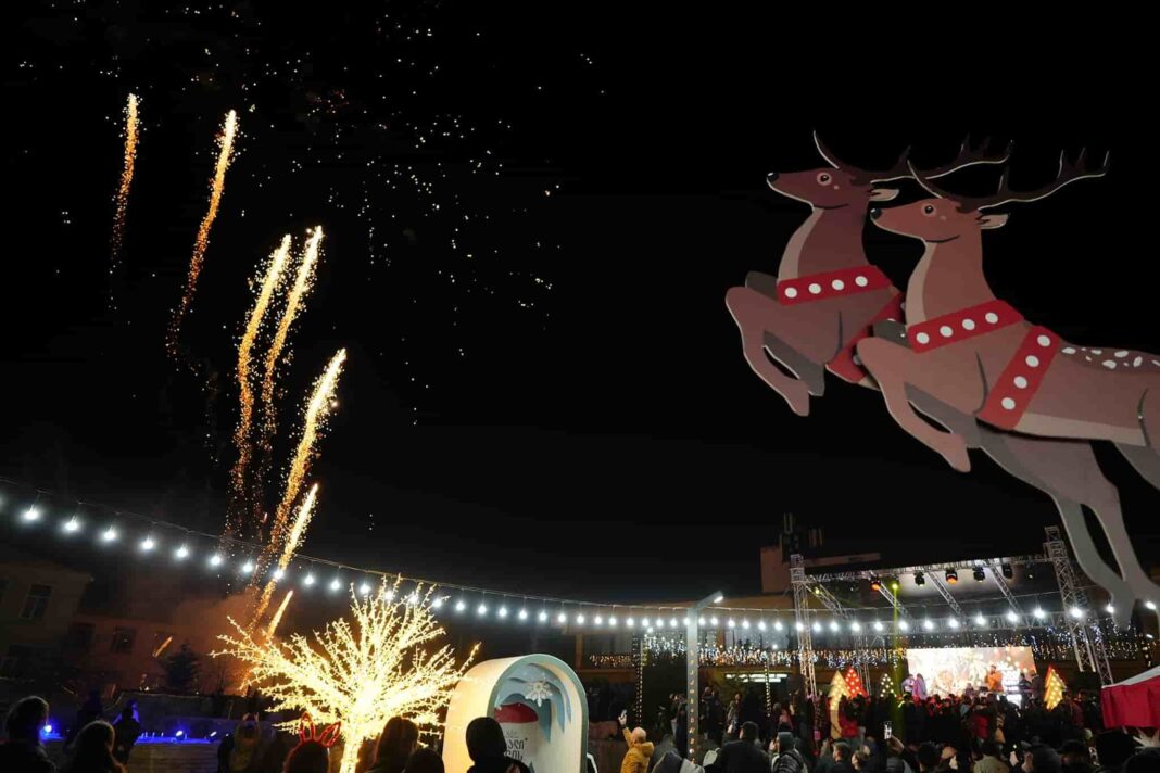 Dmanisi celebrates New Year with music and fireworks