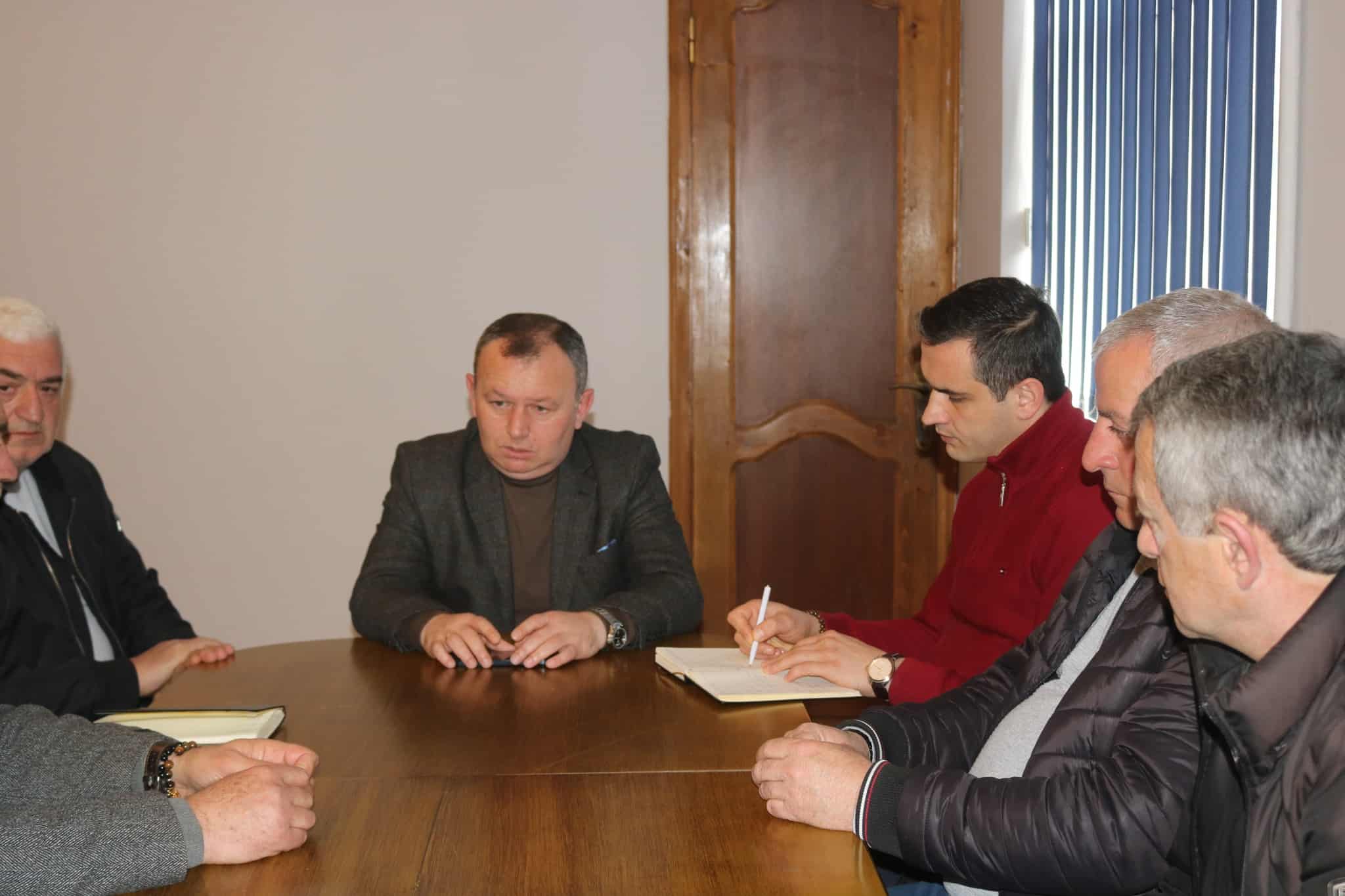 Keda: Roland Beridze Meets with Administrative Unit to Discuss Natural Disaster Recovery