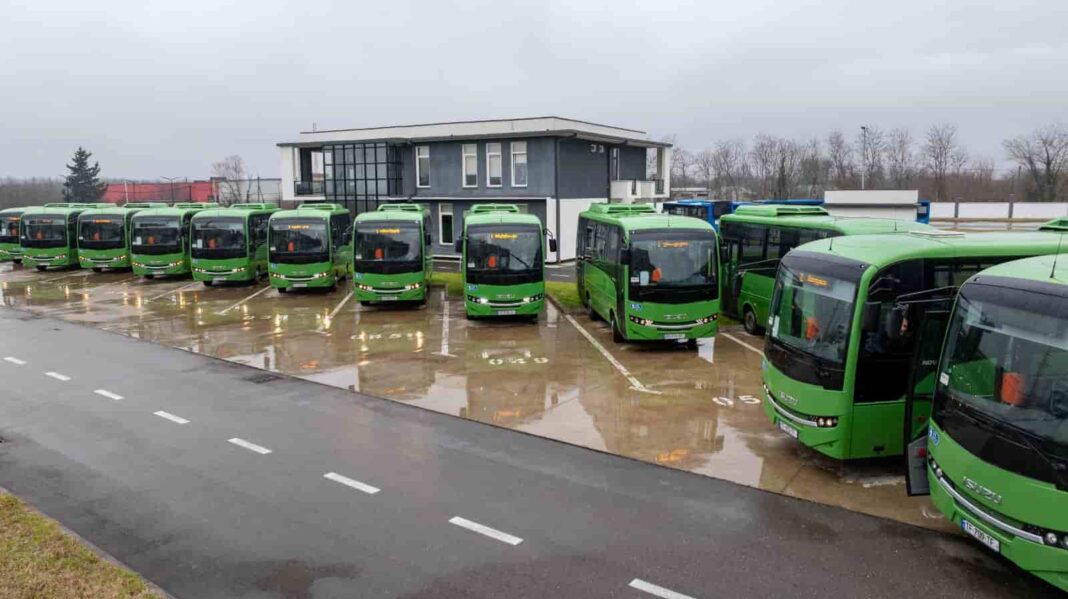 Imereti Region Receives 12 New Buses from Georgian Government