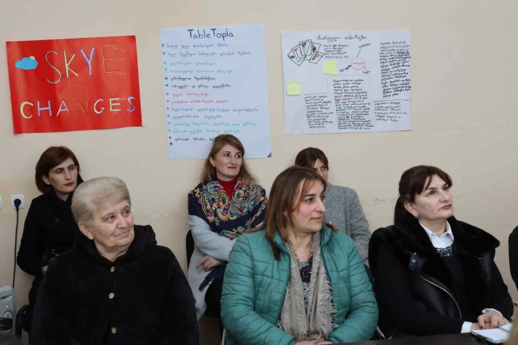 Adigeni: Information meeting held in public school credit: facebook/adigeni municipality