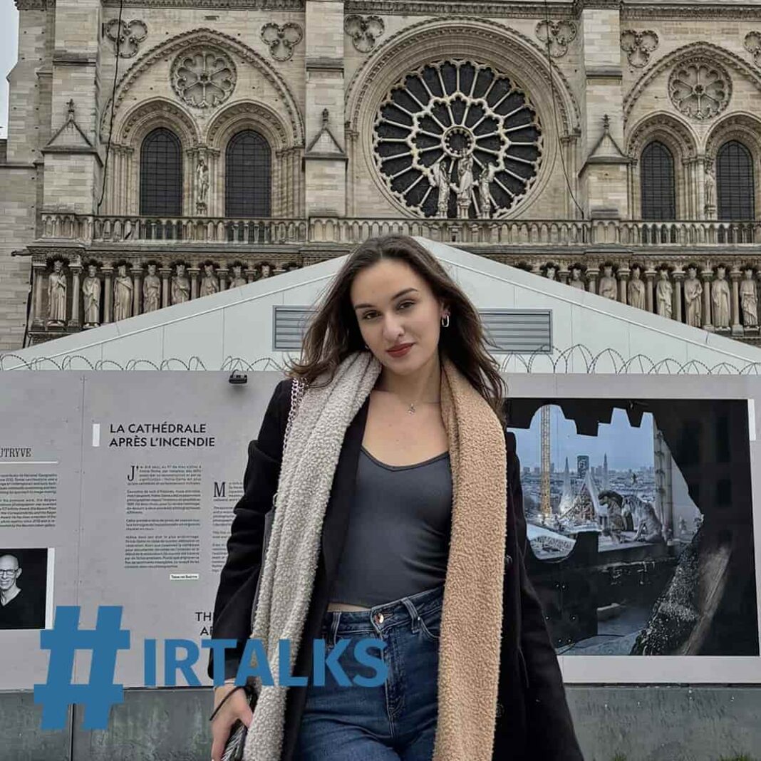 Caucasus University student shares her experience at Rennes School of Business credit: facebook/Caucasus university