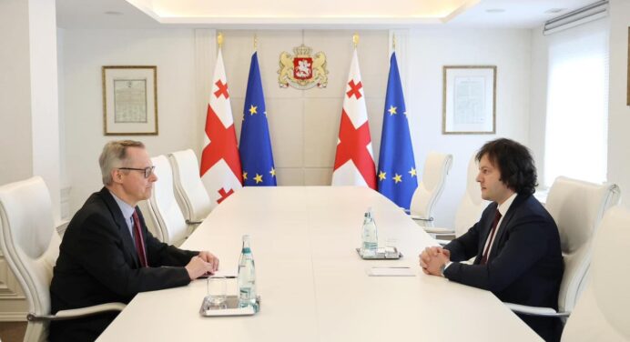 Georgian PM Irakli Kobakhidze meets German Ambassador