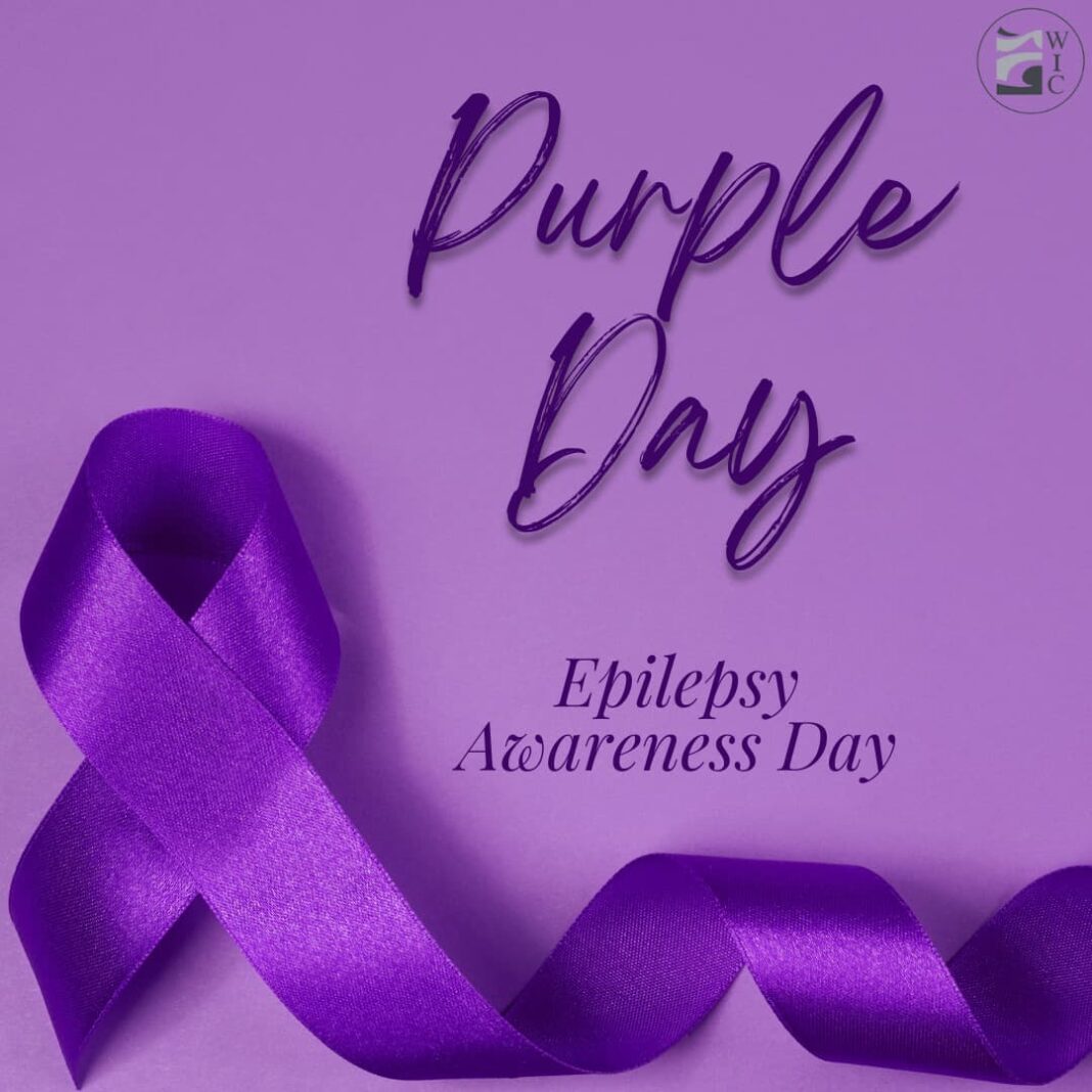 Georgia: WIC raise awareness on Purple Day credit: facebooo/women information centre