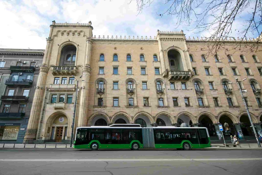 Tbilisi Gets New 18-Meter MAN Buses to Enhance Public Transport