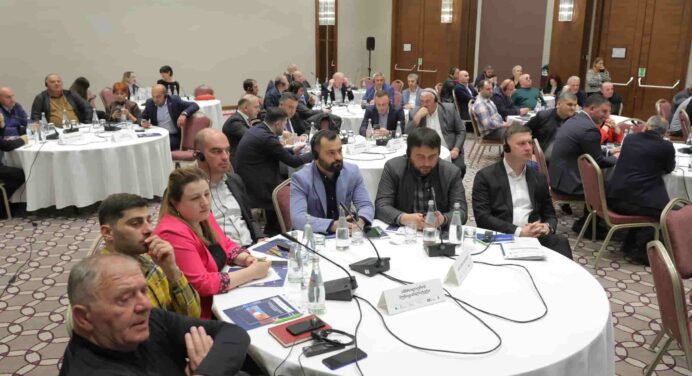 Meeting under project “Reduction of risk of catastrophes caused by climate change in Georgia” held