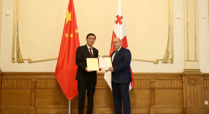 Georgia’s Dy. FM meets Chinese Ambassador to discuss mutual visa exemption